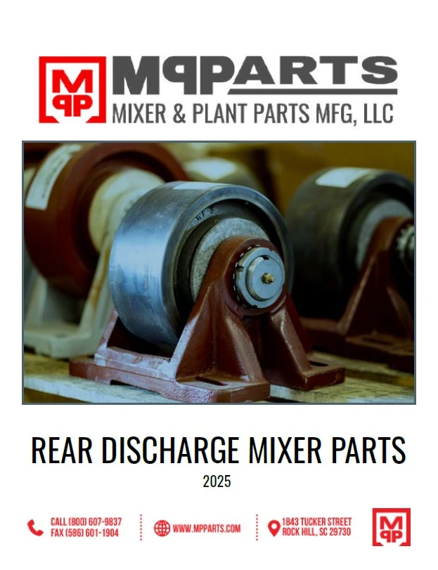 Rear Discharge Mixer Parts 2025