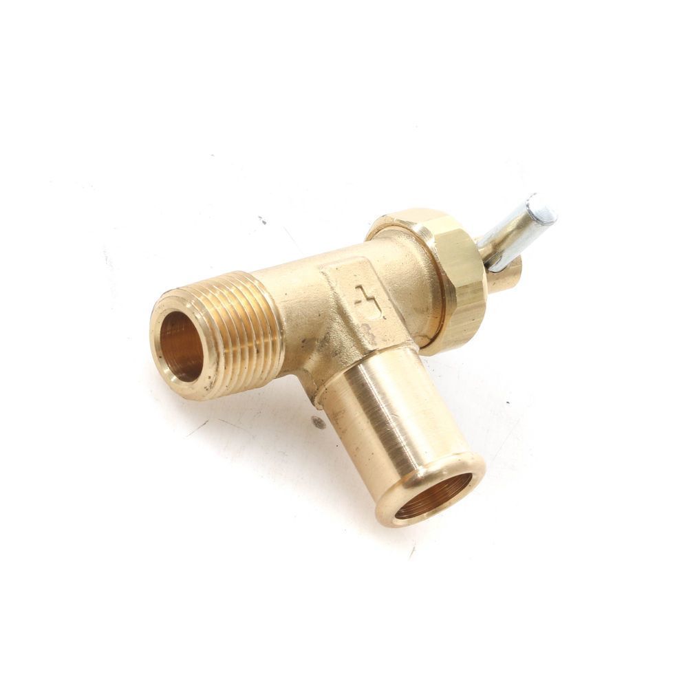 MPParts V404PH106 90 Degree Brass Heater Shut Off Valve V404PH106