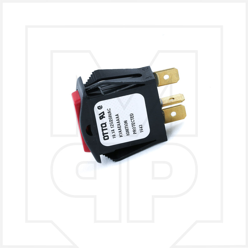 Axle Rocker Switch MPParts | McNeilus 1103579 Electric Rocker Switch-BridgeMaster Axle ...