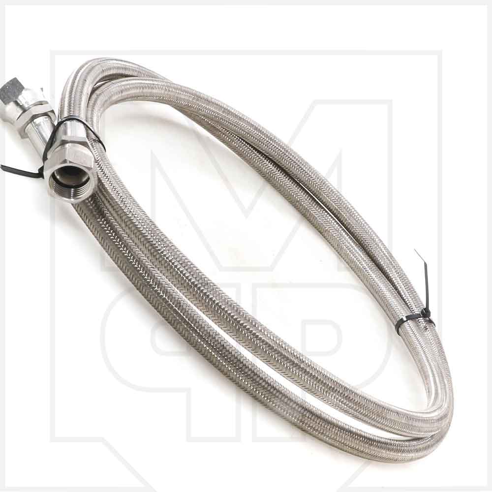 MPParts 12SS12FJXB12FJXB96 Braided Compressor Discharge Hose Assembly