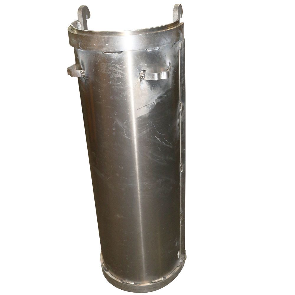 MPParts Terex 20299 Unpainted Aluminum Extension Chute with Liner 20299