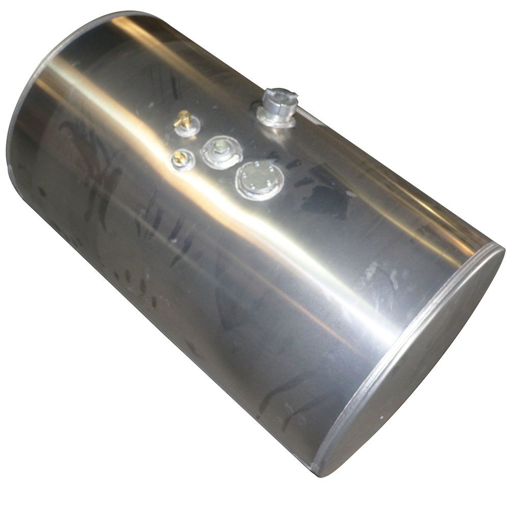 MPParts Terex 20442 24in Diameter Round 70 Gallon Aluminum Fuel Tank