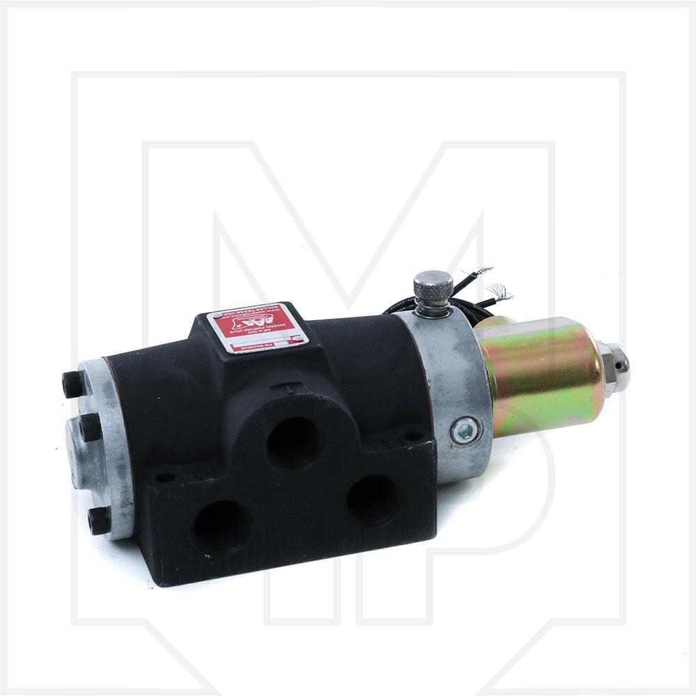 MPParts AAA S040L Electric Over Air Valve .5in Single Solenoid 120V