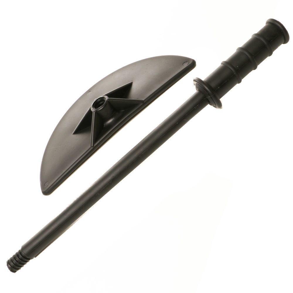 MPParts D200 Plastic Chute Scraper with 18in Handle D200