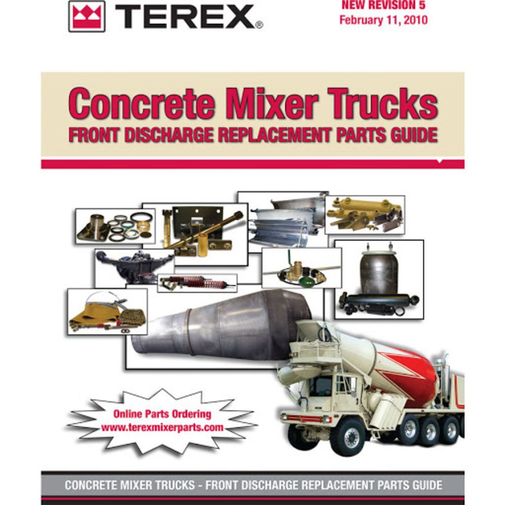 MPParts Terex 100MISC Mixer Truck Service Manual 100MISC