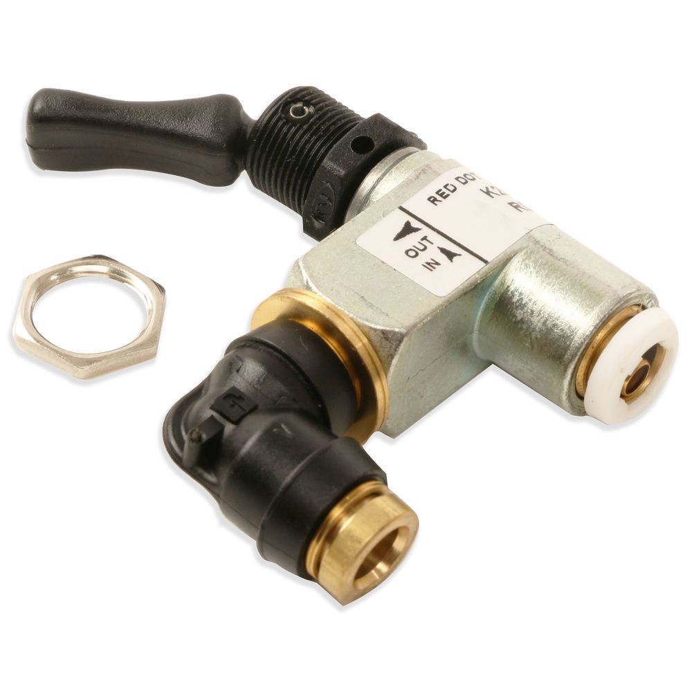MPParts Red Dot RD557211P 2 Port On/Off Air Toggle Switch RD557211P