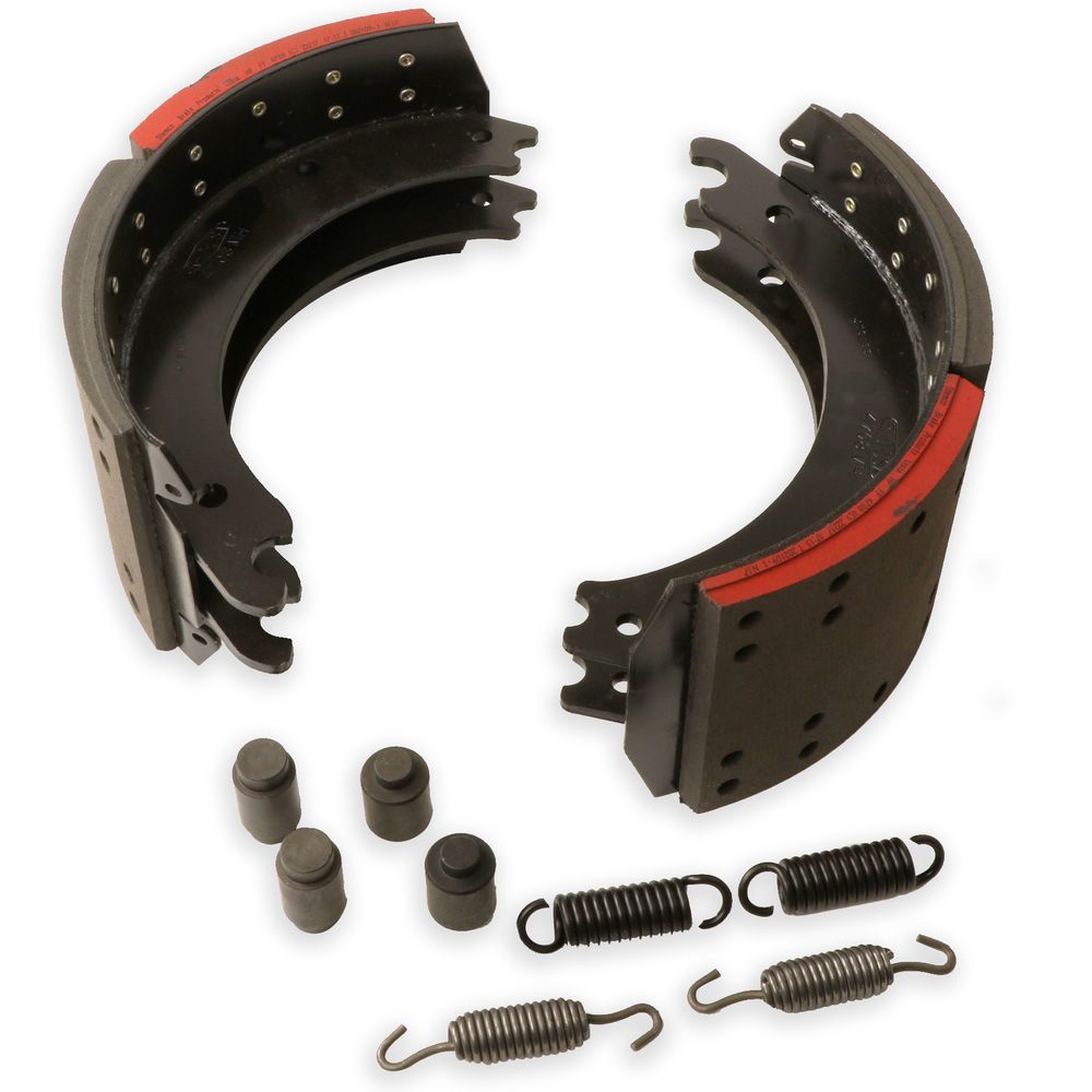 MPParts Marmon Herrington MT221255 Front Steer Axle Brake Shoe And Spring Kit MT221255