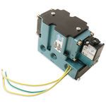Mac 6511B-211-PM-111DA Single Solenoid Valve with Stand Alone Base - 1/2in Ports