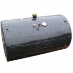Terex 13939 70 Gallon 24 Inch Diameter Round Fuel Tank - Steel