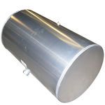 Terex 20442 24in Diameter Round 70 Gallon Aluminum Fuel Tank