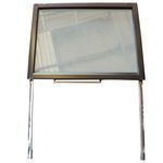 Terex 22964 Cab Side Glass Window and Frame Assembly
