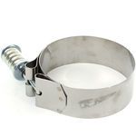 Terex 24054 4 Inch Diameter X 1.5 Inch Wide Charge Air Cooler Intake Hose T-Bolt Clamp For 23068