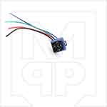 Terex Advance 29295 Fan Clutch Sealed Relay Pigtail Harness Plug for 23590 Hella Relay