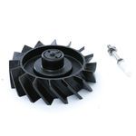 WCM258048 4 Pole Rotor and Spindle for 3in Meters