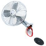 ACC Climate Control 182899061 12V Dash Fan with Chrome Base and Motor