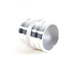 Camlock CG-AL-4040-AA Cam and Groove 4in Coupling Male x Male Adapter - Aluminum
