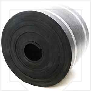 MPPARTS A120E01 3/8in Thick x 10in Wide Concrete Plant Conveyor Skirtboard Rubber