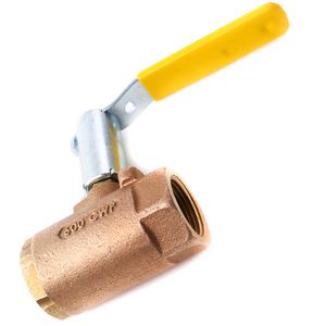 Apollo 71-145-04 1in Brass Ball Valve with Extended Handle and SS Shaft