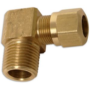 Pressure Connections Corp 1469-08-08 Brass Male 90 Degree DOT Elbow