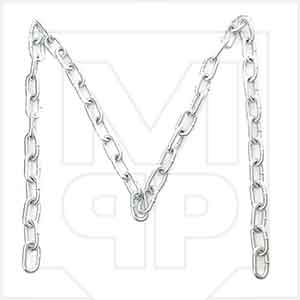 McMaster-Carr 3592T32 .25in Zinc Plated Grade 30 Chain