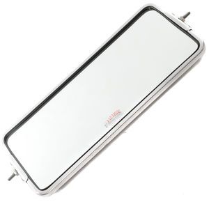 Automann 563.9017 7x16 Stainless Steel Angle Back Mirror