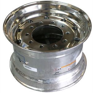 Alcoa 833650 22.5 x 13 Aluminum Hub Piloted Wheel Rim