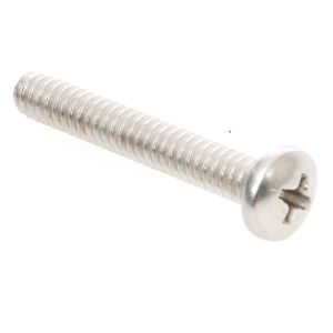 McMaster-Carr 91772A249 1-1/4in Stainless Steel Pan Head Philips Screw