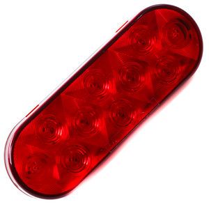 Automann 571.LD66R10 Red Oval LED Stop/Turn/Tail Light