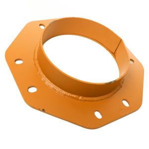 Stephens C-10 Cement Silo Boot Shroud Flange for 10in Bray Butterfly Valve