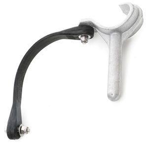 McNeilus 0082629-AL Aluminum Chute Hold Down Handle with 10in Rubber Strap 780.82629 Aftermarket Replacement
