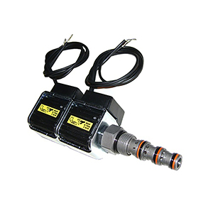 Chute Solenoid Hydraulic Valve Cartridge with Coils