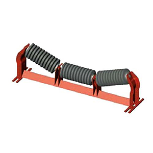 Superior Industries B5-35EI-24 Rubber Cushion Impact Troughing Idlers - 35 Degree for 24