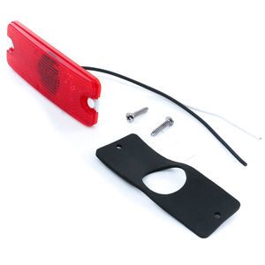 Truck Lite 18050R 1X4 Red LED Marker Clearance Light