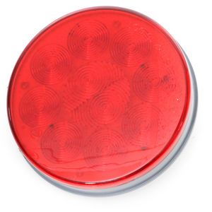 Grote 53252 Red LED Stop-Tail-Turn Light Lamp - 4in