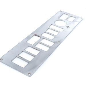 McNeilus Bridgemaster Cab Control Box Faceplate Placard for 153902 Aftermarket Replacement