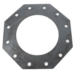 Cement Silo Flat Straight Flange for 12 inch Bray Butterfly Valve