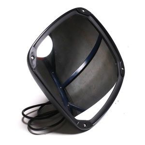 Automann 563.2103 Black Composite Heated Convex Mirror