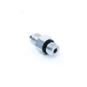 Fitting - 1/4 Male JIC x 1/4 Male O-Ring Boss - Straight Thread Connector - Steel