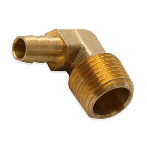 Industrial Hose Barb x Male Pipe 90 Degree Forged Elbow Fitting