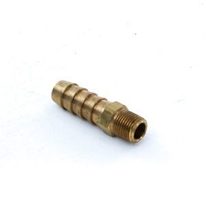 Stephens 102-06-02 Brass .375 Hose Barb x .125 Male Pipe Fitting
