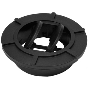 Climatech GB1020 Round Black Plastic Diffuser