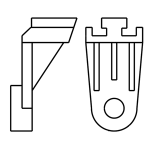 Volvo BSMB513988 Bracket, Louver