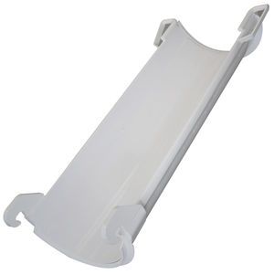 Con-Tech 225067 4ft Aluminum Powder Coated White Standard Extension Chute