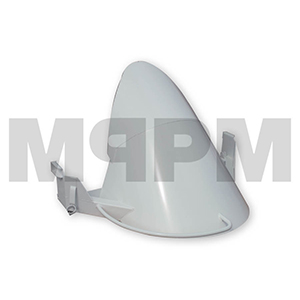 Terex 24139P Air Charge Hopper Without Cylinders - Powder Coated White