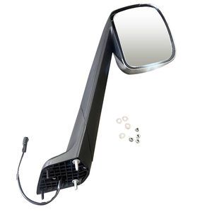 Automann 56346091C LH Chrome Hood Mount Mirror