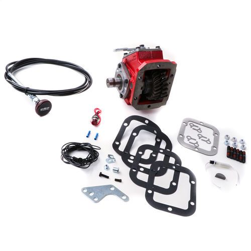 Parker Chelsea - PTO 442XSESX-W5XD 6 Hole-Remote Mount Pump PTO With Cable And Hardware | 442XSESXW5XD