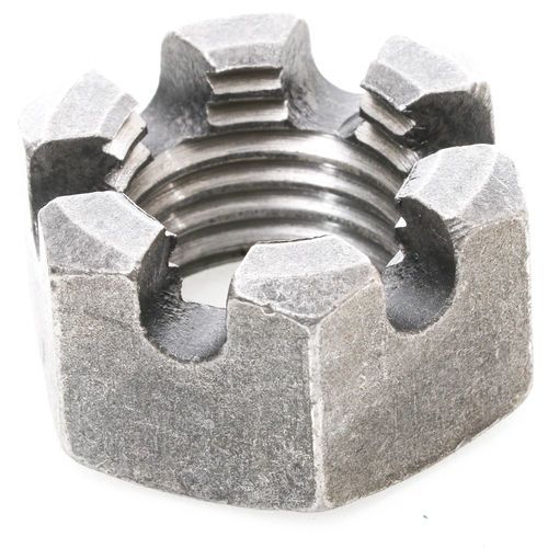 Terex 24246 Front Axle Slotted Hex Castle Nut 1-1/4in-7 Coarse Thread | 24246