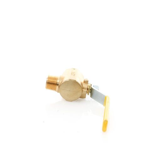 Housby 10070 1/2in FPT X MPT Brass Angle Ball Valve | 10070