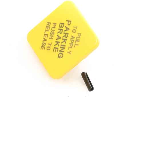 Meritor 9366496764 Yellow Parking Brake Knob Kit with Pin | 9366496764