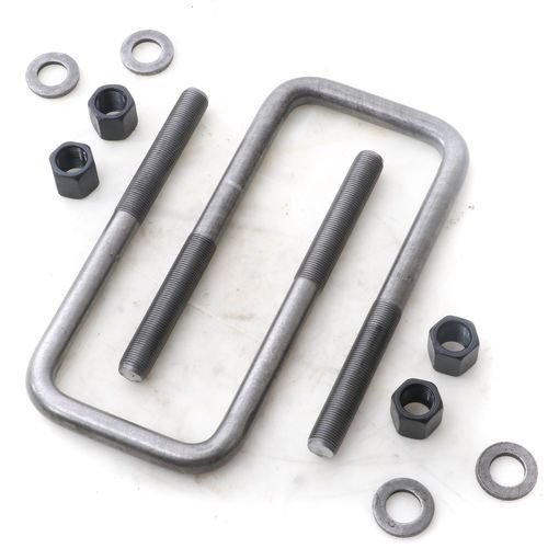Kenworth K241309 U Bolt Kit Square 3/4in X 4in X 8-7/8in Aftermarket Replacement | K241309